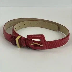Milor | Accessories | Vintage Milor Genuine Snakeskin Cherry 